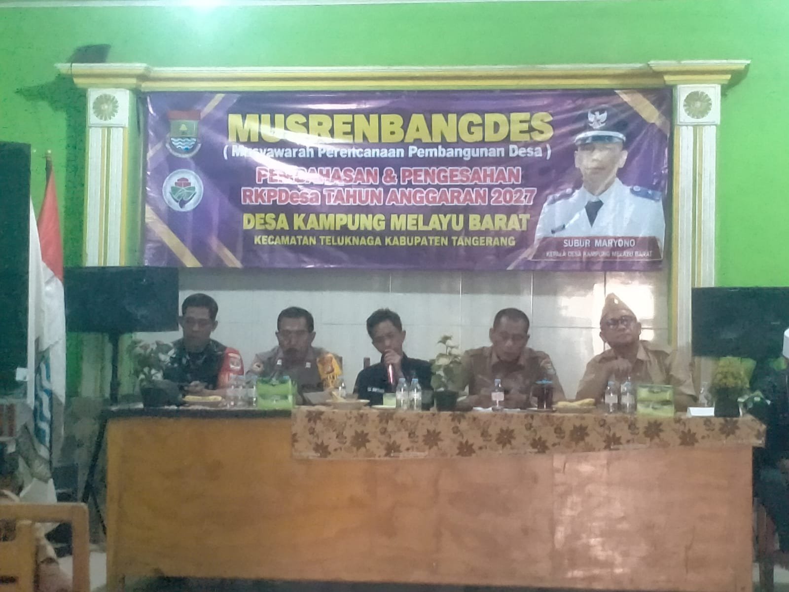 Musrenbangdes RKPDes Kampung Melayu Barat. - thewasesanews.com
