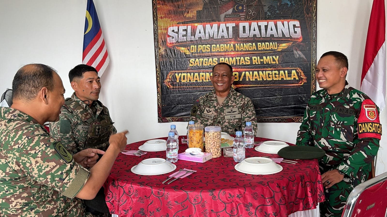 Kerjasama Pengamanan Batas Negara RI-Malaysia. - thewasesanews.com