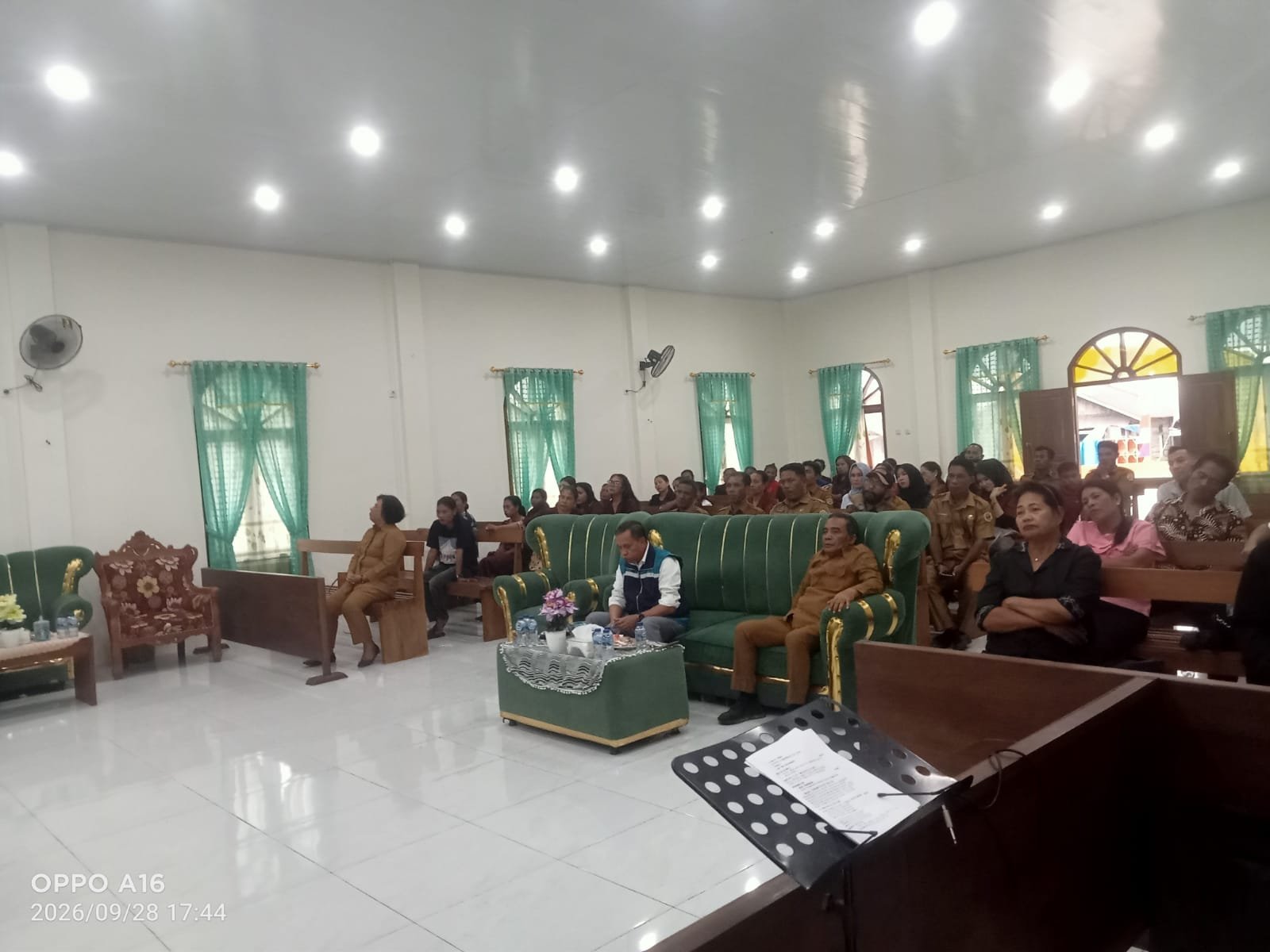 Peresmian Gereja GMIG Sion Lopong. - thewasesanews.com