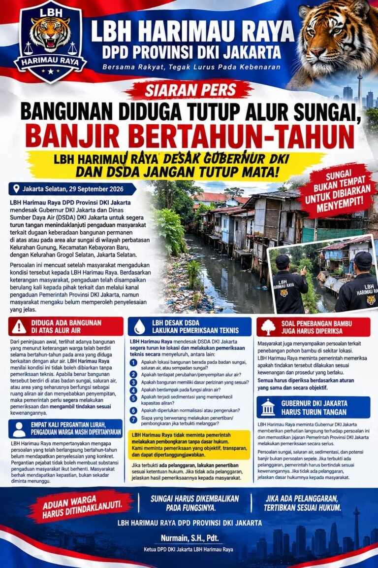 Pembiaran Bangunan Atas Air. - thewasesanews.com