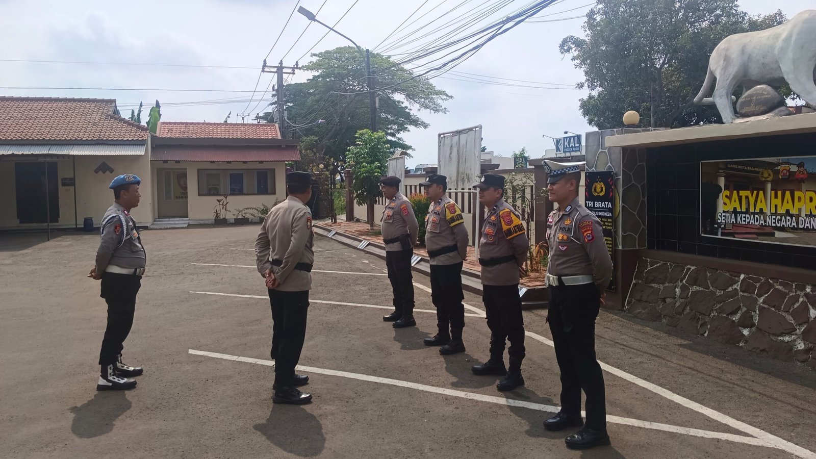 Apel Pagi Personel Polsek Mauk. - thewasesanews.com