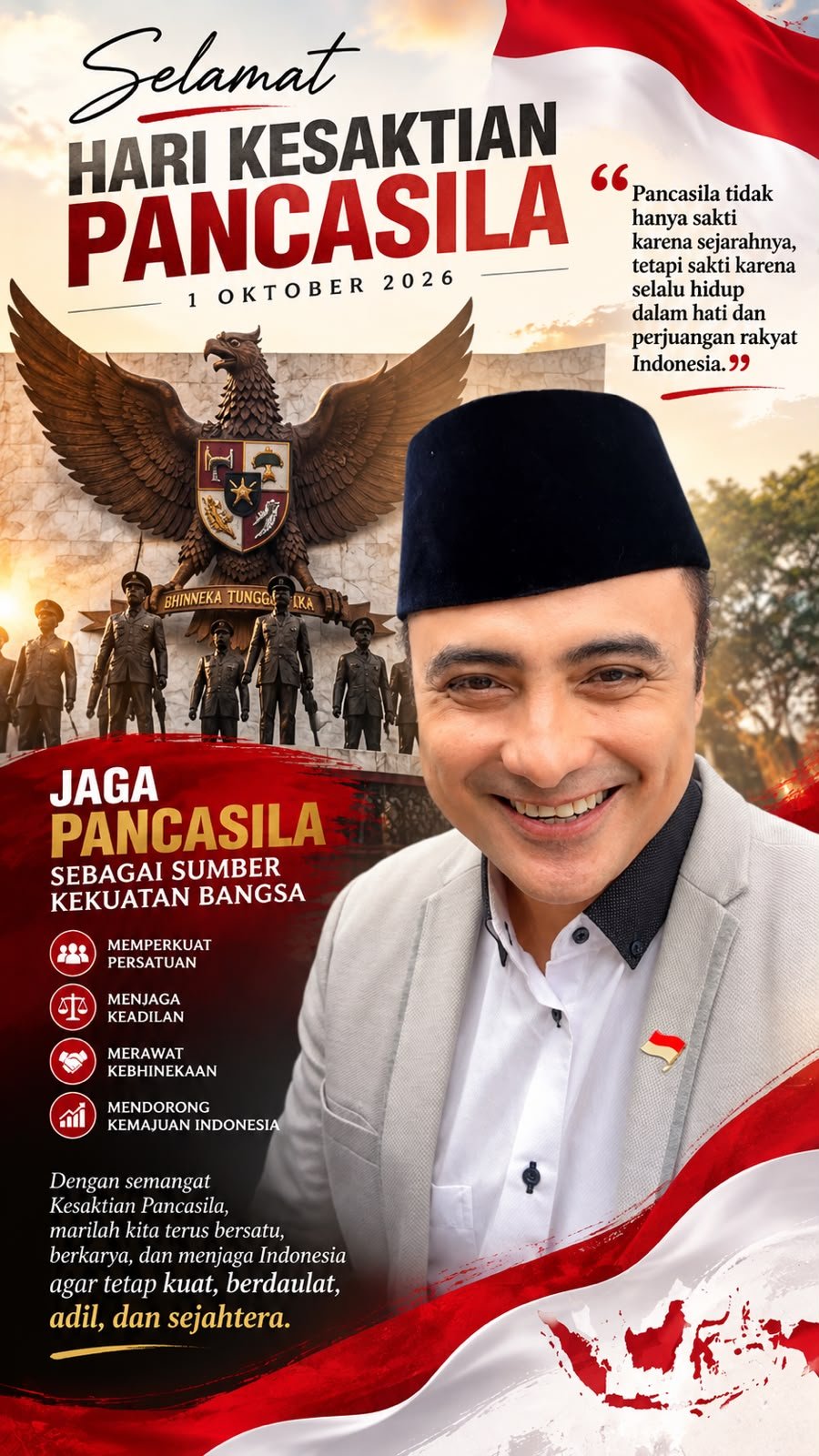 Hari Kesaktian Pancasila 2026 FSPPI. - thewasesanews.com