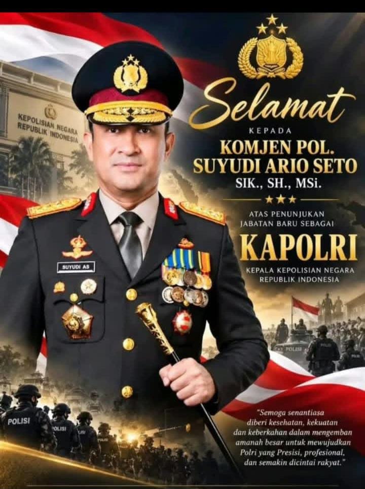 Komjen Pol Suyudi Ario Seto Terpilih Aklamasi Kapolri. - thewasesanews.com