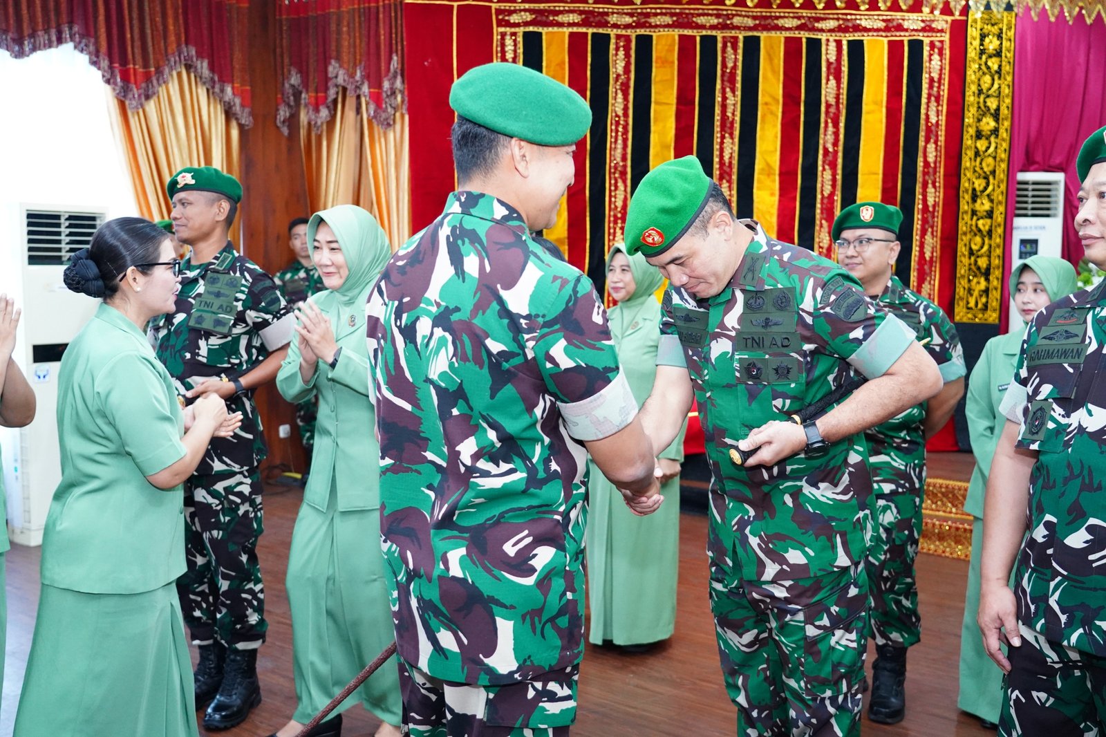 Tradisi Kenaikan Pangkat Kodam I Bukit Barisan. - thewasesanews.com