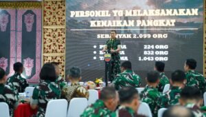 Tradisi Kenaikan Pangkat Kodam I Bukit Barisan. - thewasesanews.com