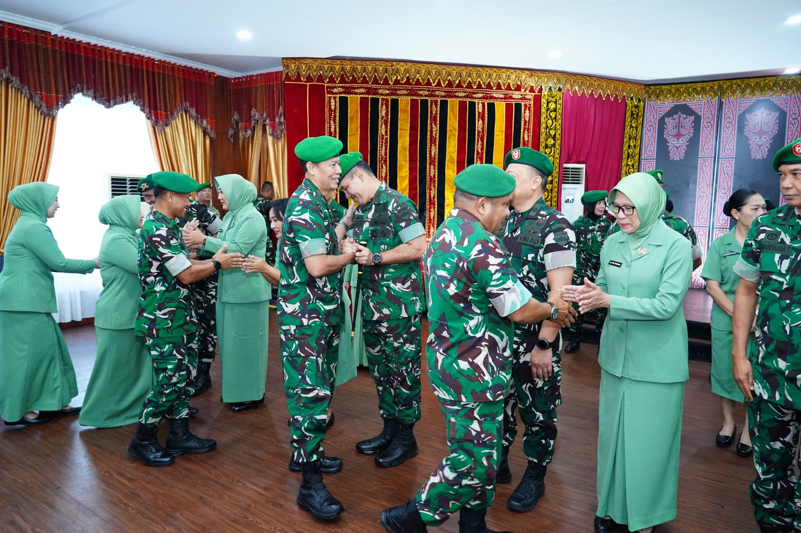 Tradisi Kenaikan Pangkat Kodam I Bukit Barisan. - thewasesanews.com