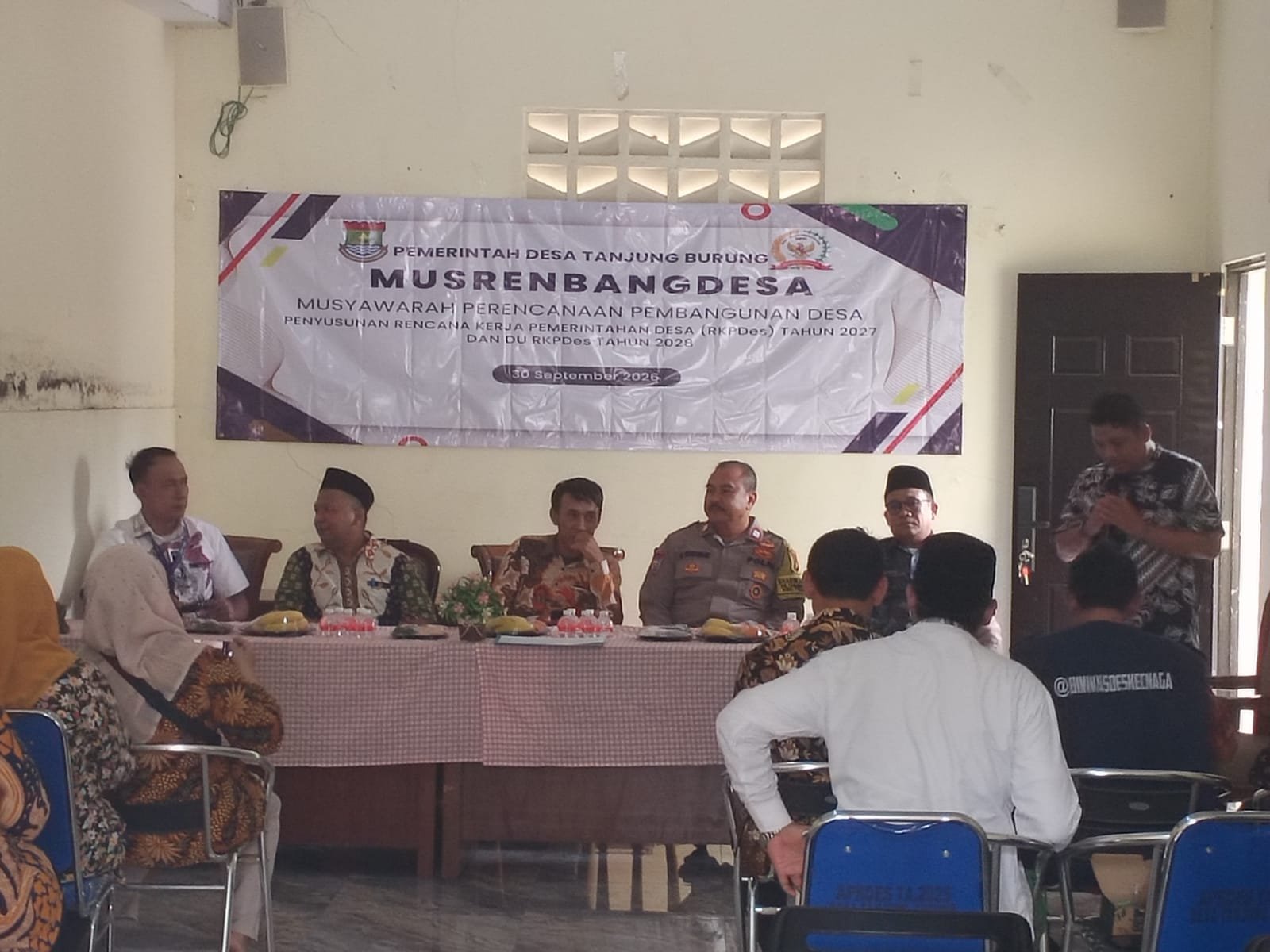 Musrenbangdes Tanjung Burung Teluknaga. - thewasesanews.com