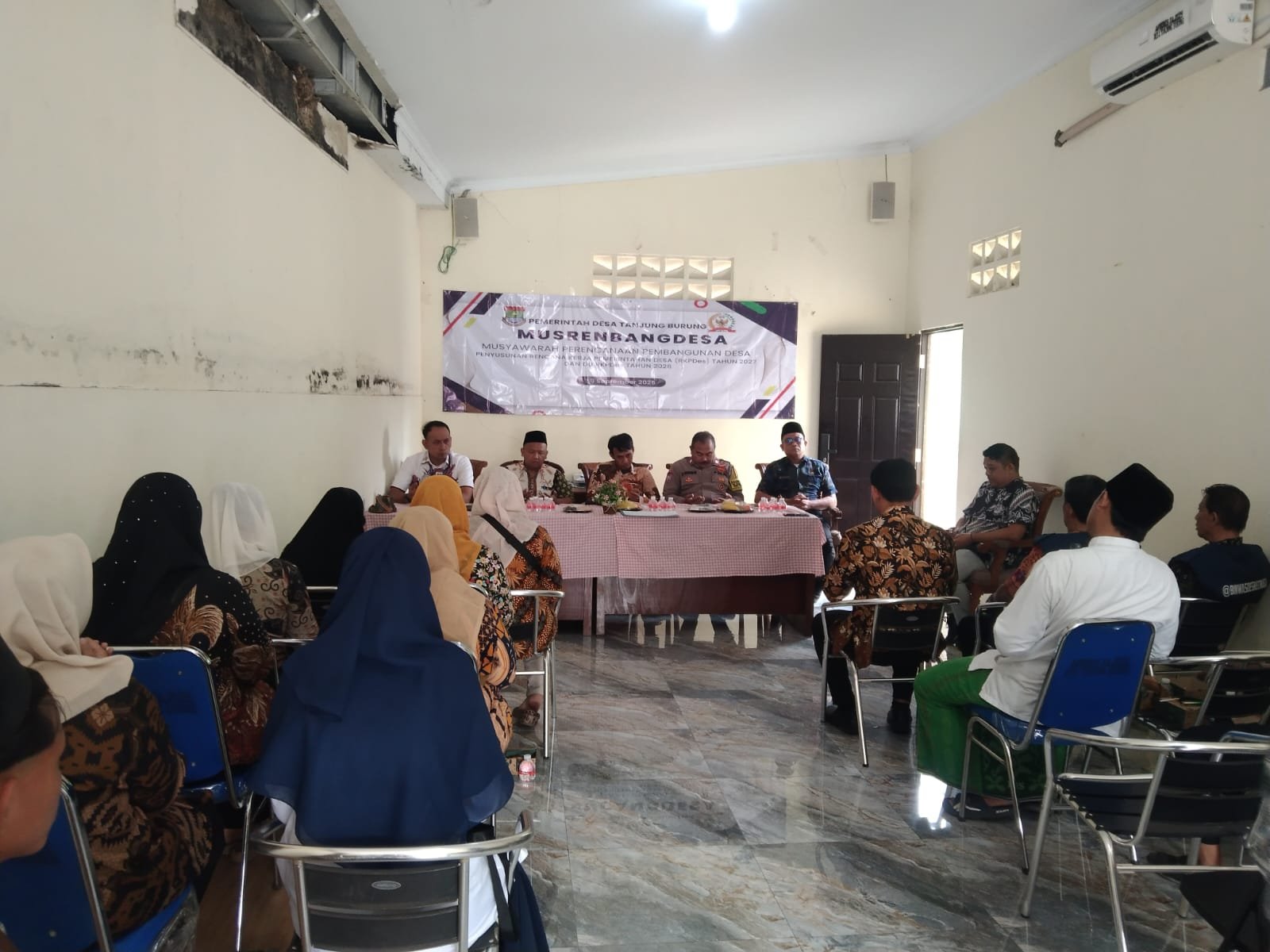 Musrenbangdes Tanjung Burung Teluknaga. - thewasesanews.com