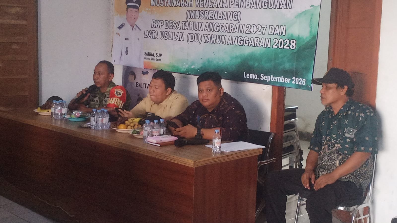 Pemdes Lemo Gelar Musrenbangdes. - thewasesanews.com