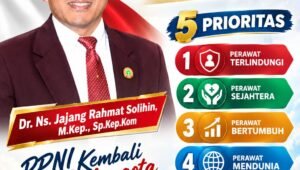 Bakal Calon Ketua Umum DPP PPNI. - thewasesanews.com