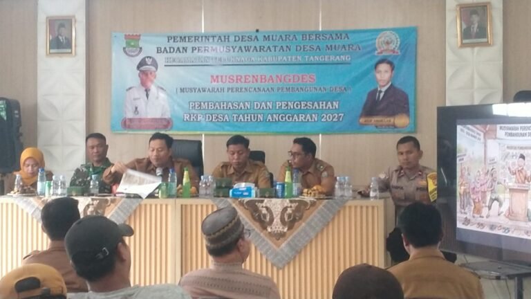 Musrenbangdes Desa Muara Bahas dan Sahkan RKP Desa 2027. - thewasesanews.com