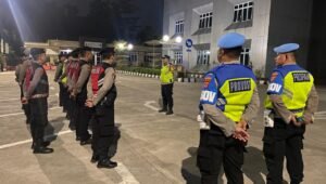 Sipropam Polresta Tangerang Cek Kesiapan Apel Malam. - thewasesanews.com