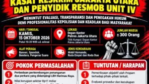 LBH Harimau Raya Akan Gelar Aksi Damai di Polres Jakarta Utara. - thewasesanews.com