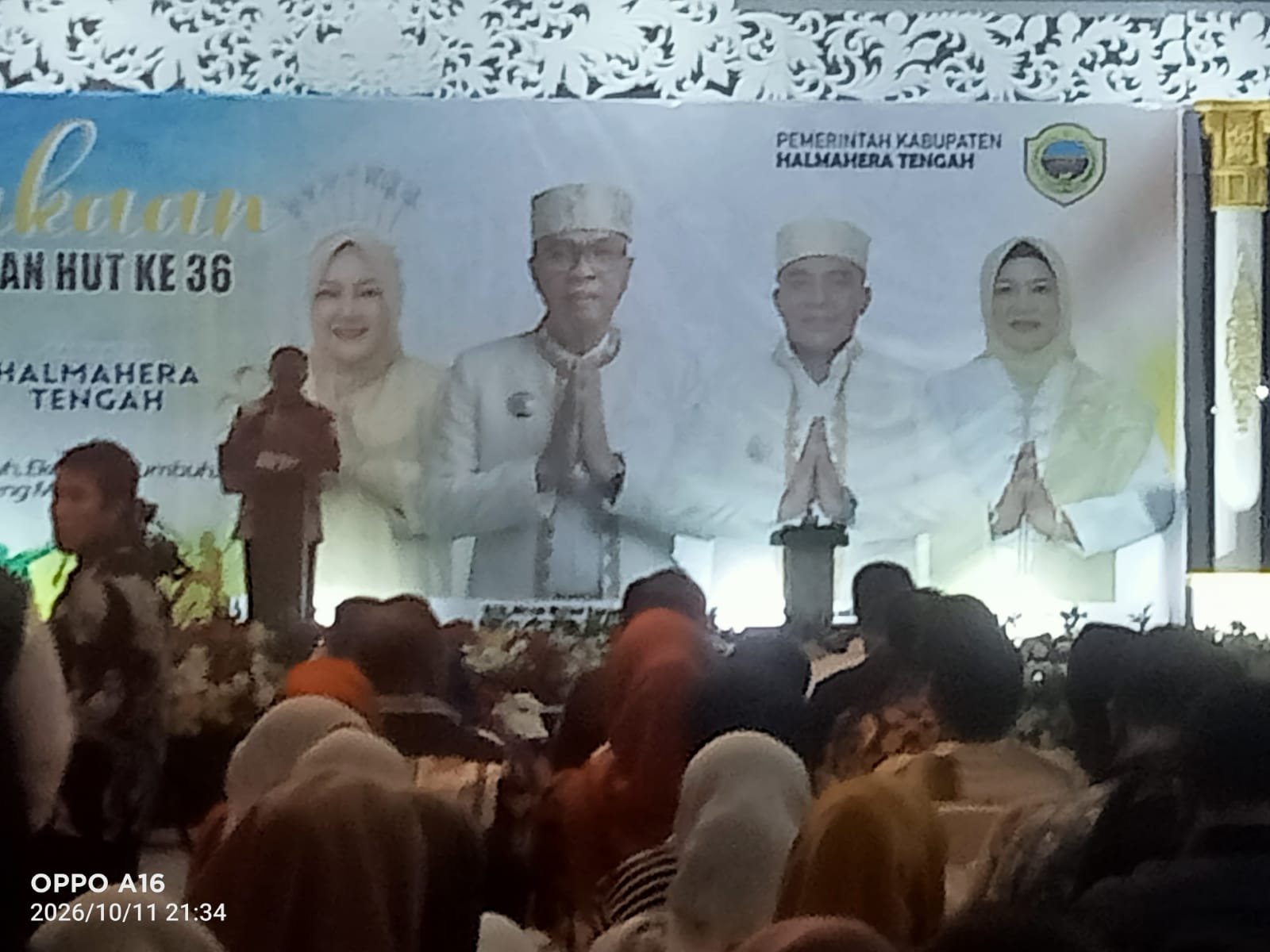 Wakil Bupati Ahlan Djumadil Buka HUT ke-36 Halmahera Tengah. - thewasesanews.com