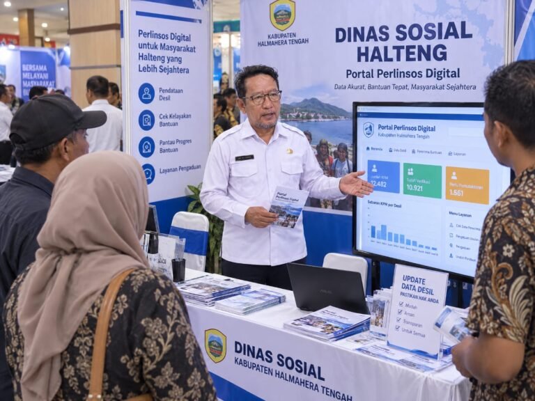 Dinas Sosial Halteng Sosialisasi Pembaruan Data Desil. - thewasesanews.com