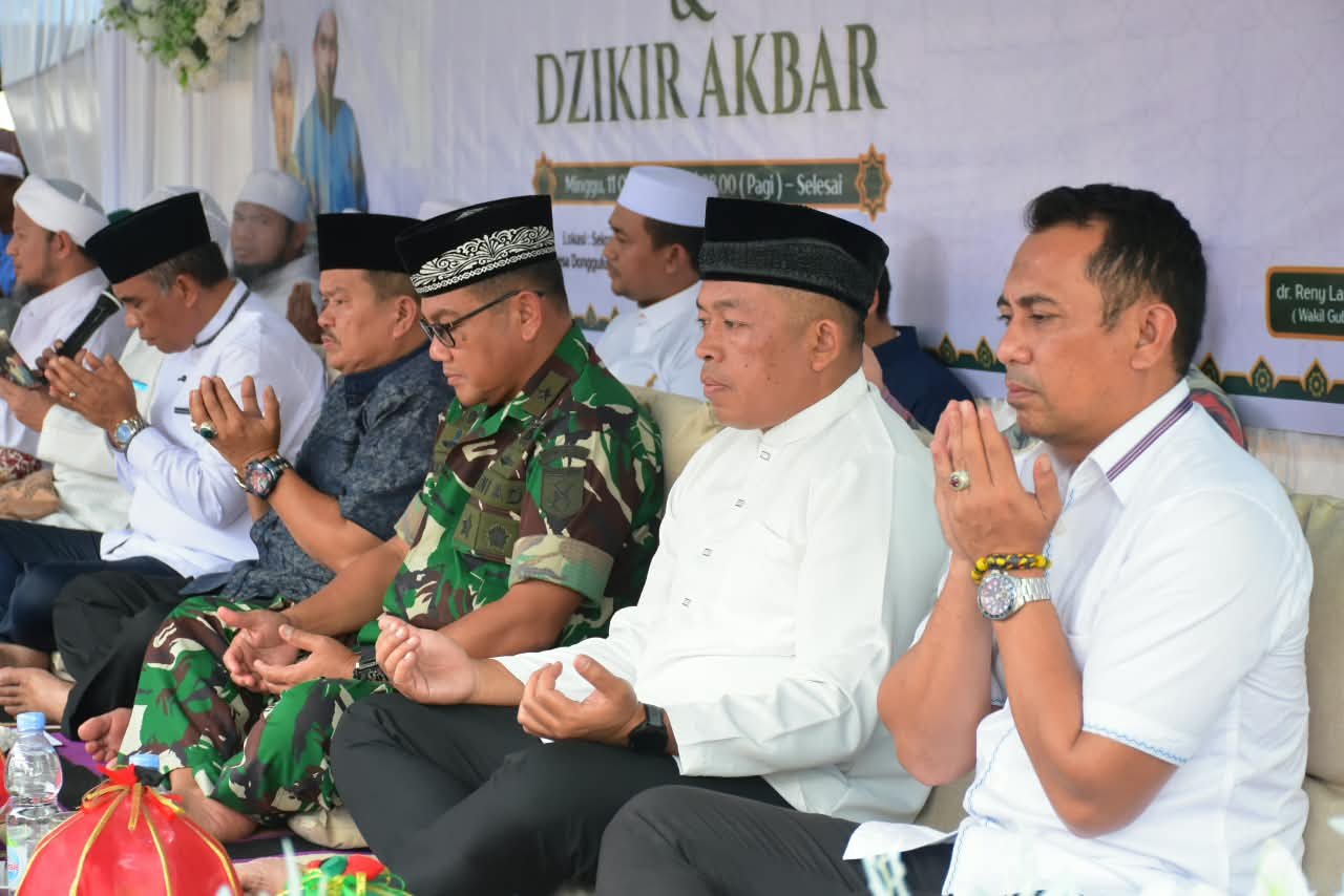Danrem 132 Tadulako Hadiri Maulid Nabi. - thewasesaness.com