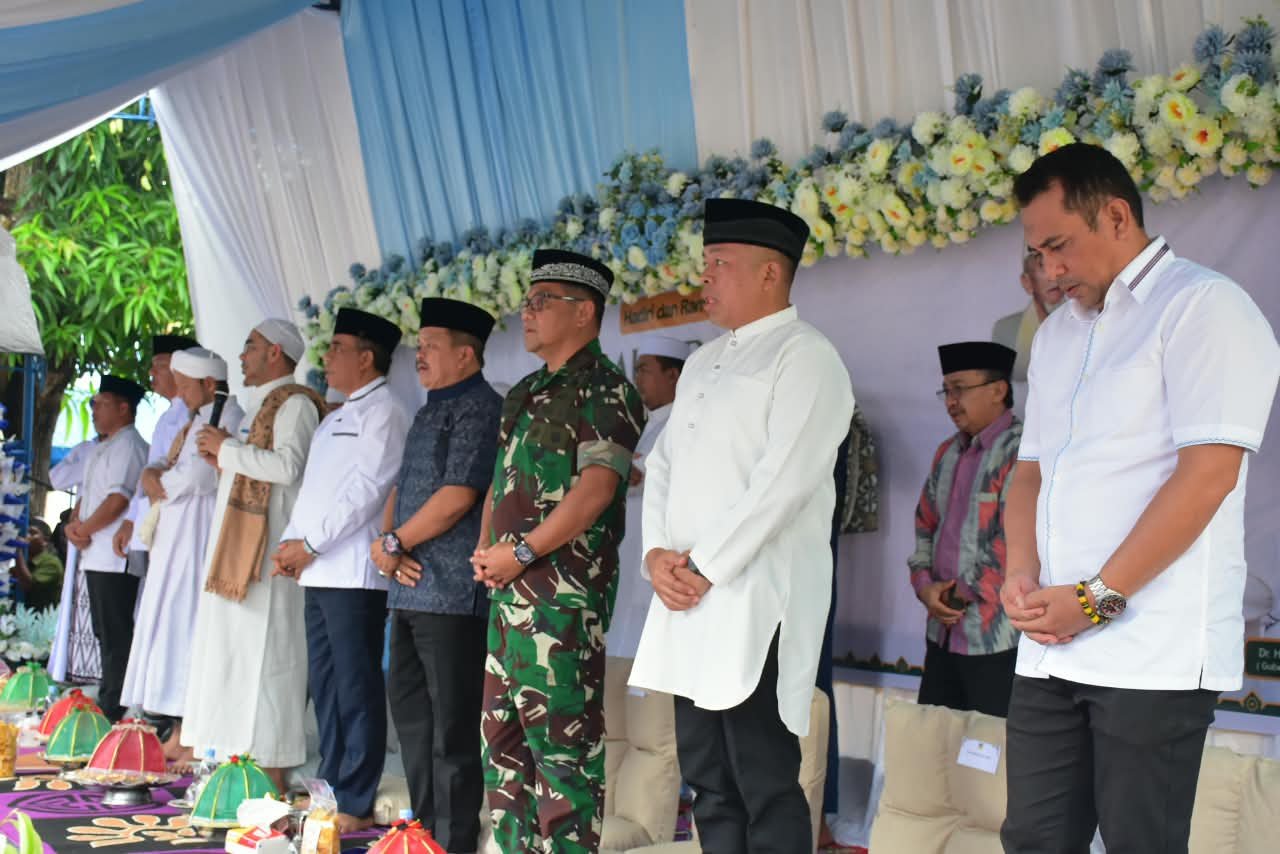 Danrem 132 Tadulako Hadiri Maulid Nabi. - thewasesanews.com