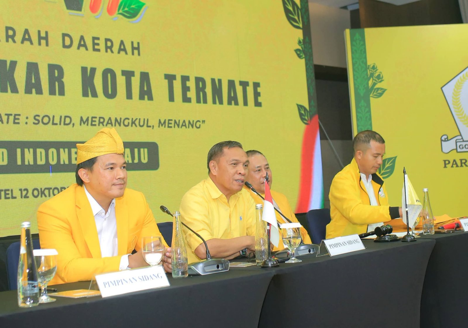 Ikram Malan Sangadji Buka Musda VII Golkar Ternate. - thewasesanews.com