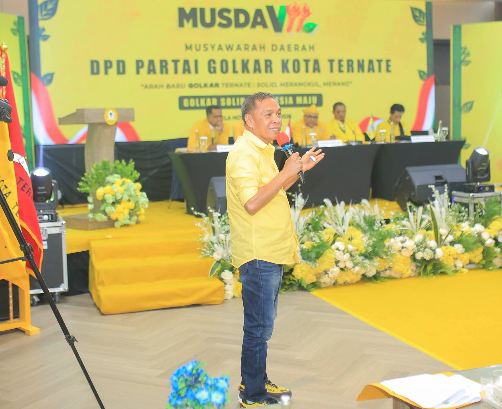 Ikram Malan Sangadji Buka Musda VII Golkar Ternate. - thewasesanews.com
