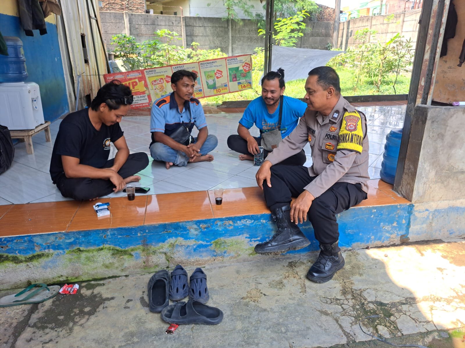 Bhabinkamtibmas Aiptu Suryadi Gelar Sambang Warga. - thewasesanews.com