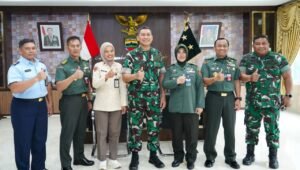 Pangdam I BB Terima Dir SDM Kuathan Kemhan. - thewasesanews.com