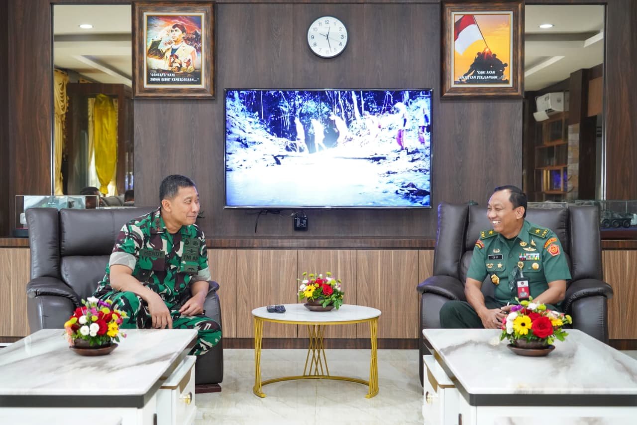 Pangdam I BB Terima Dir SDM Kuathan Kemhan. - thewasesanews.com