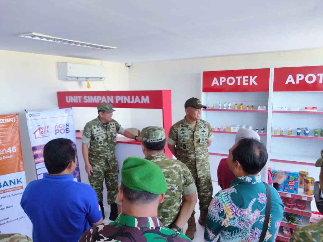 Kasad Tinjau KDKMP Sobokerto Boyolali. - thewasesanews.com