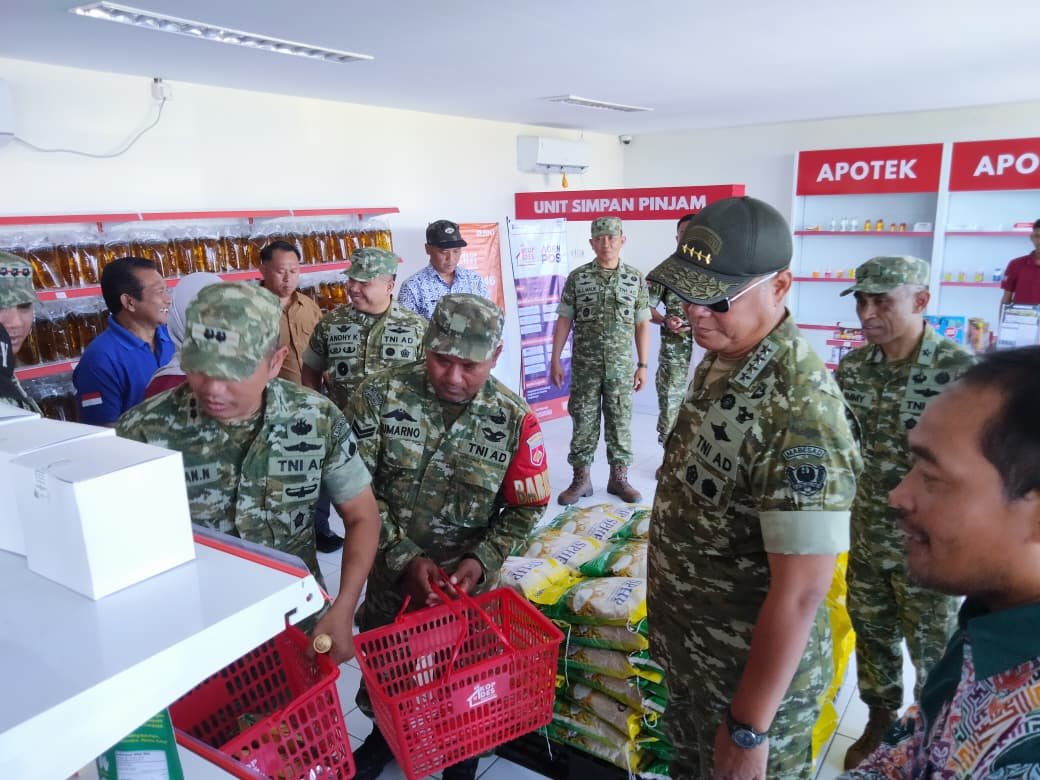Kasad Tinjau KDKMP Sobokerto Boyolali. - thewasesanews.com