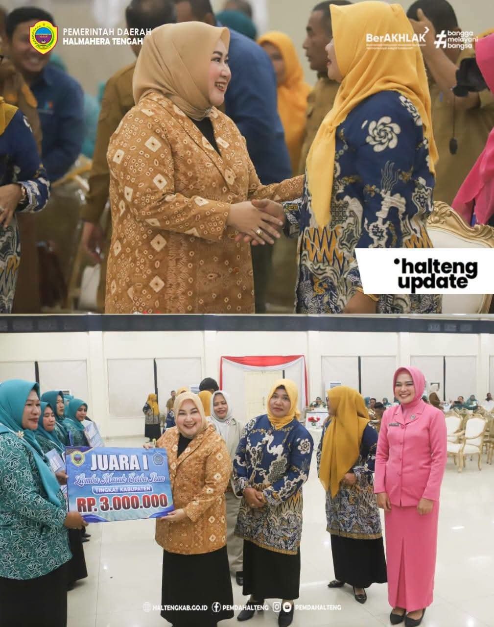 Bupati Ikram Malan Sangadji Buka Lomba Masak Serba Ikan. - thewasesanews.com