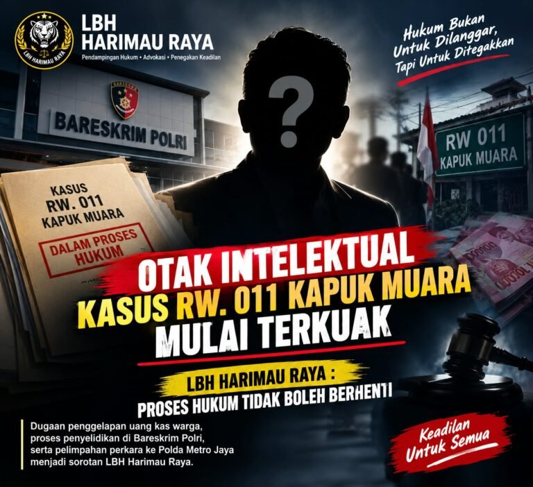 Tabir Otak Intelektual Kasus RW 011 Kapuk Muara. - thewasesanews.com