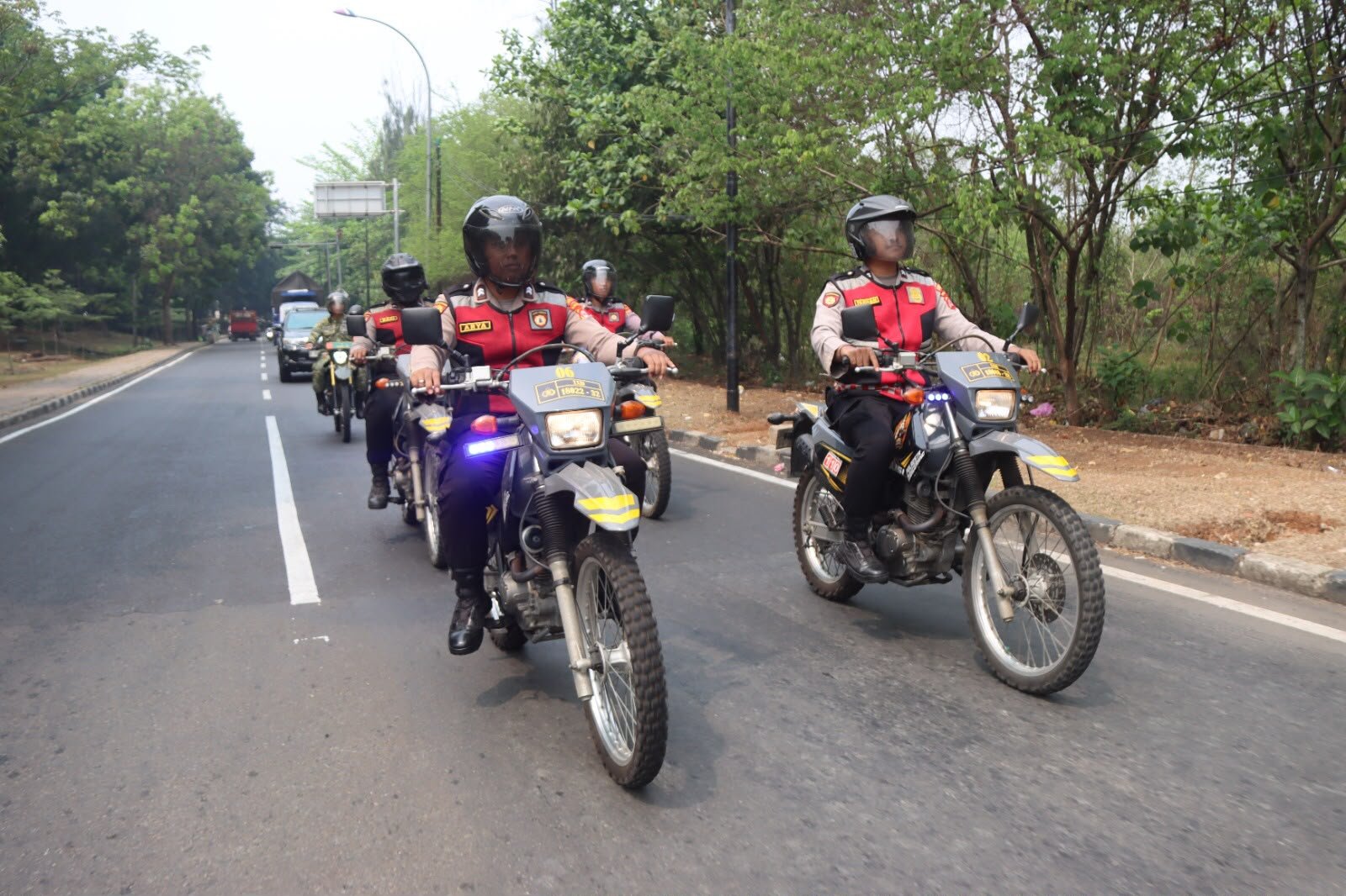 Polresta Tangerang Gelar Patroli Skala Besar. - thewasesanews.com