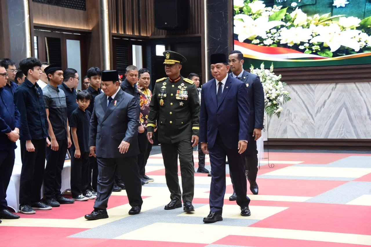 Rangkaian Penghormatan Terakhir TNI AD untuk Mantan Kasad Subagyo Hadi Siswoyo. - thewasesanews.com