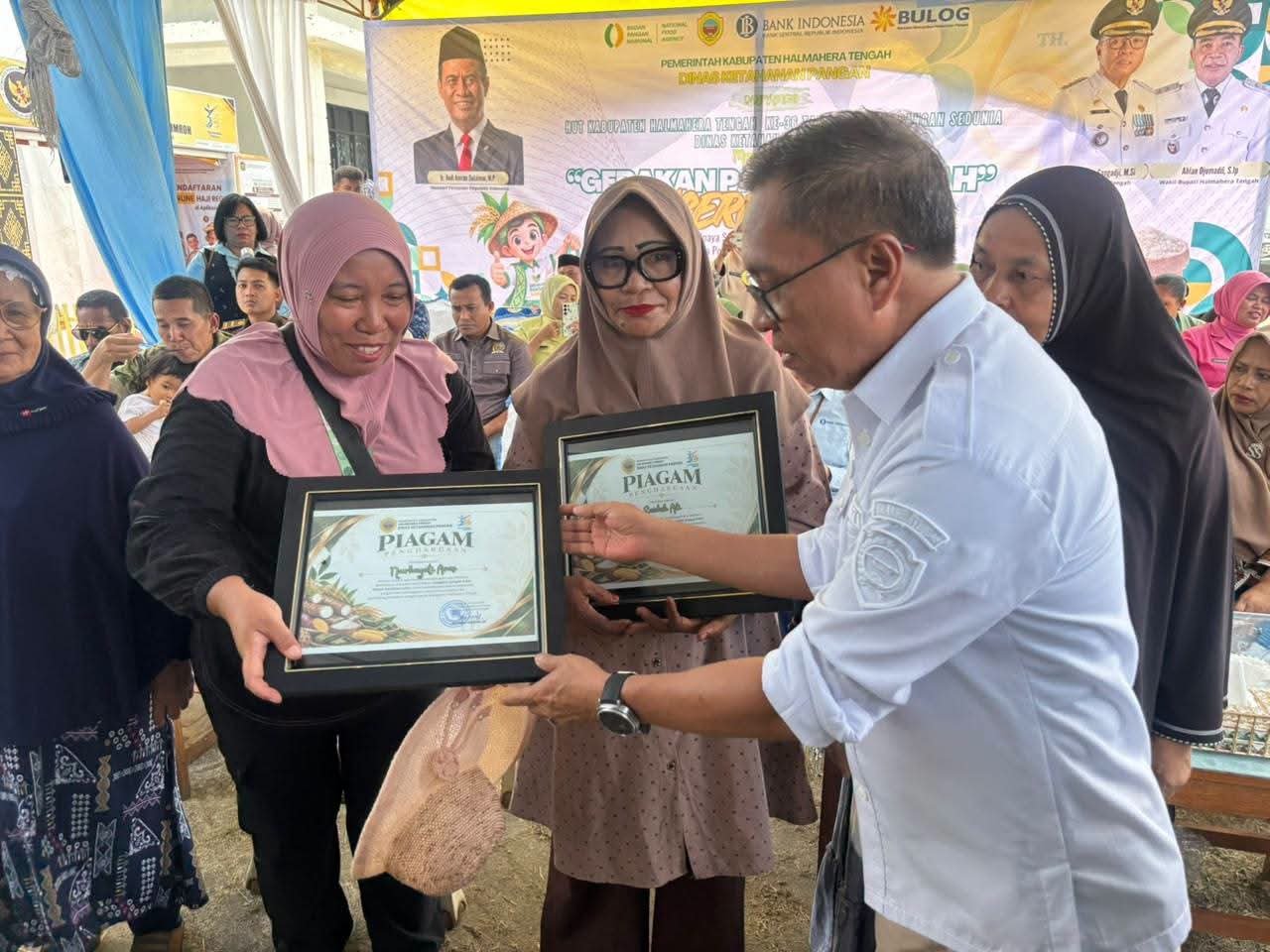Peringati Hari Pangan Sedunia Pemkab Halteng Gandeng Bulog. - thewasesanews.com